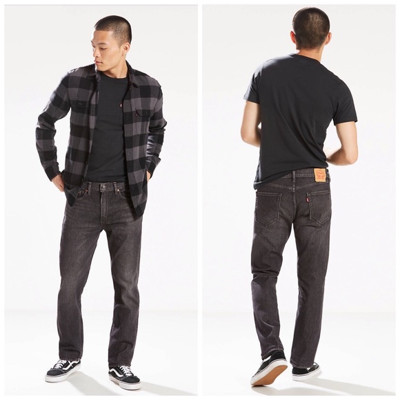 Levi's Other - LEVI’S 501 Regular Fit Gray wash Jeans 34 X 34